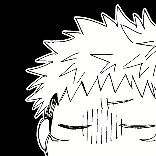 Стикер из набора Yuji Itadori | @Toji_sama для Телеграм: Статические ⚫️