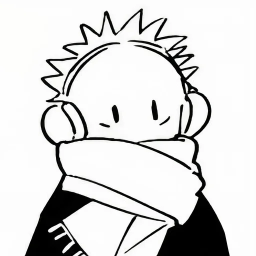 Стикер из набора Yuji Itadori | @Toji_sama для Телеграм: Статические ⚫️