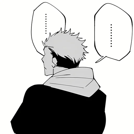 Стикер из набора Yuji Itadori | @Toji_sama для Телеграм: Статические ⚫️