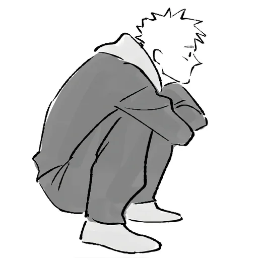 Стикер из набора Yuji Itadori | @Toji_sama для Телеграм: Статические ⚫️