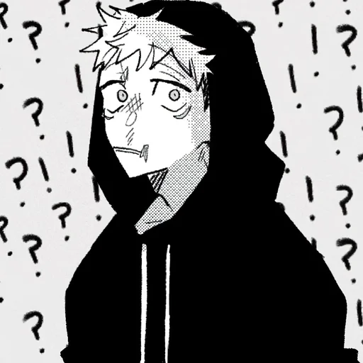 Стикер из набора Yuji Itadori | @Toji_sama для Телеграм: Статические ⚫️