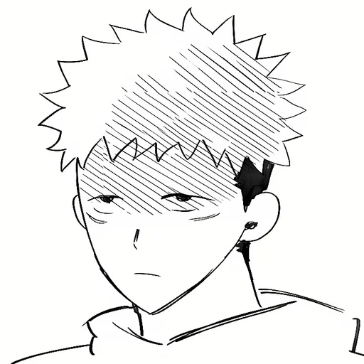 Стикер из набора Yuji Itadori | @Toji_sama для Телеграм: Статические ⚫️