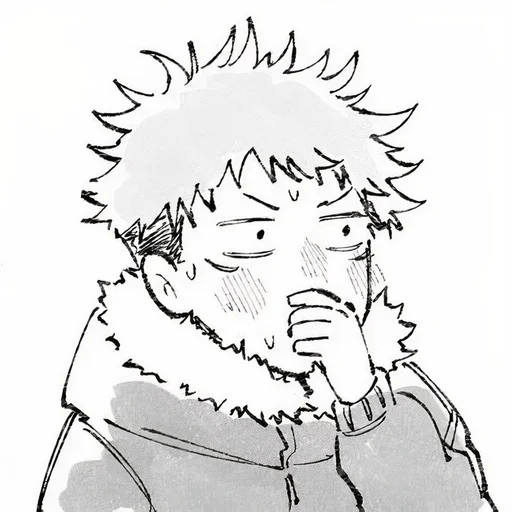 Стикер из набора Yuji Itadori | @Toji_sama для Телеграм: Статические ⚫️