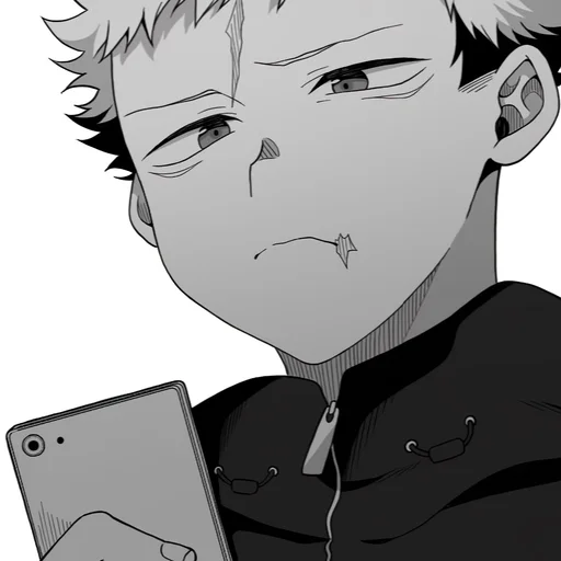 Стикер из набора Yuji Itadori | @Toji_sama для Телеграм: Статические ⚫️