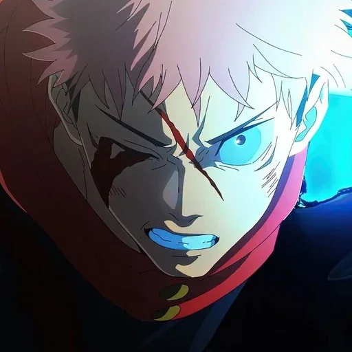 Стикер из набора Itadori anime by @mikuStcikers для Телеграм: Статические 🧧