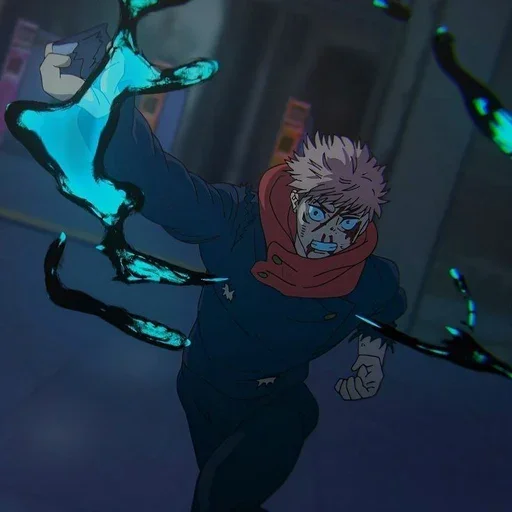 Стикер из набора Itadori anime by @mikuStcikers для Телеграм: Статические 🧧