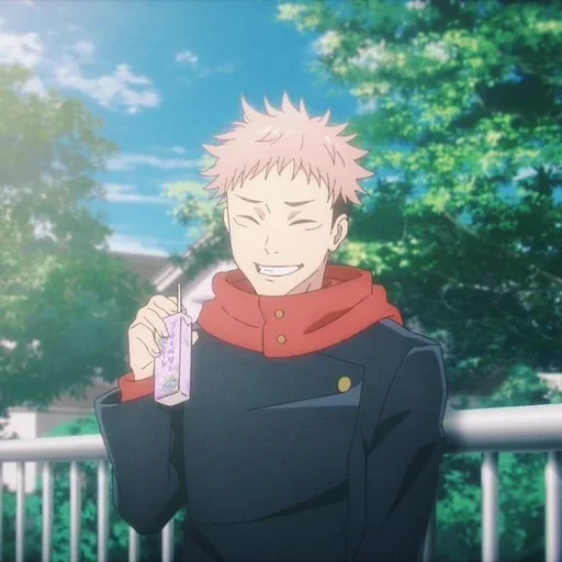 Стикер из набора Itadori anime by @mikuStcikers для Телеграм: Статические 🧧