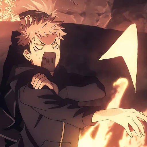 Стикер из набора Itadori anime by @mikuStcikers для Телеграм: Статические 🧧