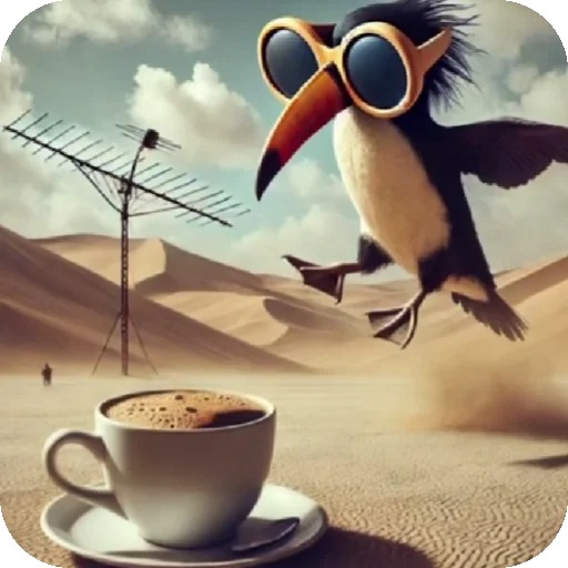 Стикер из набора Italian animals для Телеграм: Статические 🐧