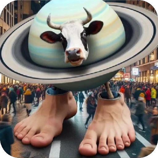 Стикер из набора Italian animals для Телеграм: Статические 🐂