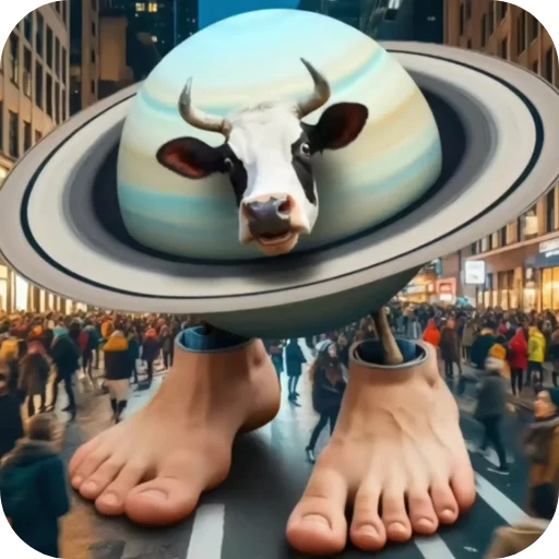 Стикер из набора Italian brainrot animals pack для Телеграм: Статические 🐄