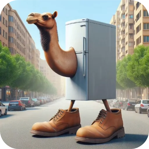 Стикер из набора Italian brainrot animals pack для Телеграм: Статические 🦒