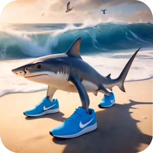 Стикер из набора Italian brainrot animals pack для Телеграм: Статические 💙