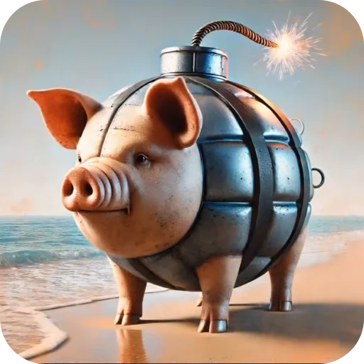 Стикер из набора Italian brainrot animals pack для Телеграм: Статические 🐷