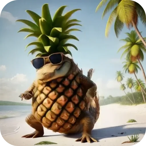Стикер из набора Italian brainrot animals pack для Телеграм: Статические 🐊