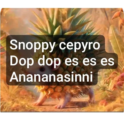 Стикер из набора Brainrot animals для Телеграм: Статические 👍