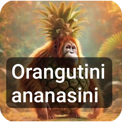 Стикер из набора Brainrot animals для Телеграм: Статические 👍