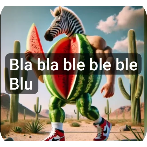 Стикер из набора Brainrot animals для Телеграм: Статические 🖼