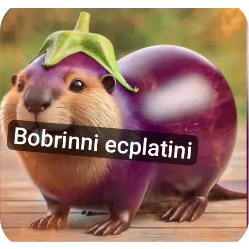 Стикер из набора Brainrot animals для Телеграм: Статические 👍
