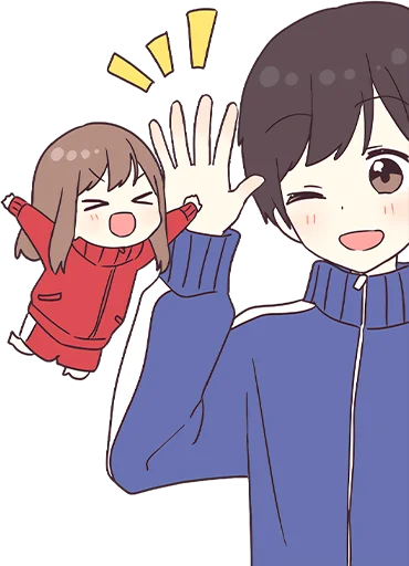 Стикер из набора Jersey Chan BIG Pt.1 @jp_stickers для Телеграм: Статические ✋