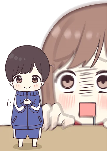 Стикер из набора Jersey Chan BIG Pt.1 @jp_stickers для Телеграм: Статические 😲