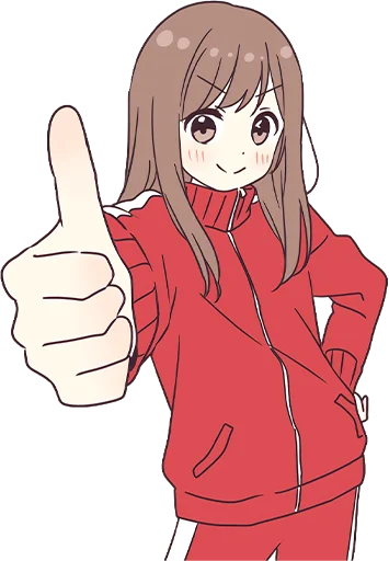 Стикер из набора Jersey Chan BIG Pt.1 @jp_stickers для Телеграм: Статические 👍