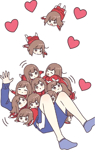 Стикер из набора Jersey Chan BIG Pt.1 @jp_stickers для Телеграм: Статические 😍
