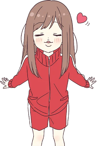 Стикер из набора Jersey Chan BIG Pt.1 @jp_stickers для Телеграм: Статические 😚