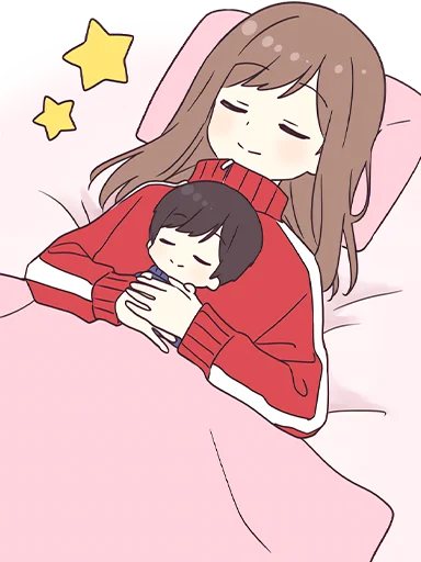 Стикер из набора Jersey Chan BIG Pt.1 @jp_stickers для Телеграм: Статические 🛌
