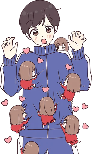 Стикер из набора Jersey Chan BIG Pt.1 @jp_stickers для Телеграм: Статические 🤗