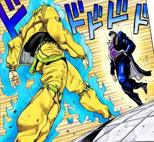Стикер из набора Jojo_ybivaet :: @fStikBot для Телеграм: Статические 🦵