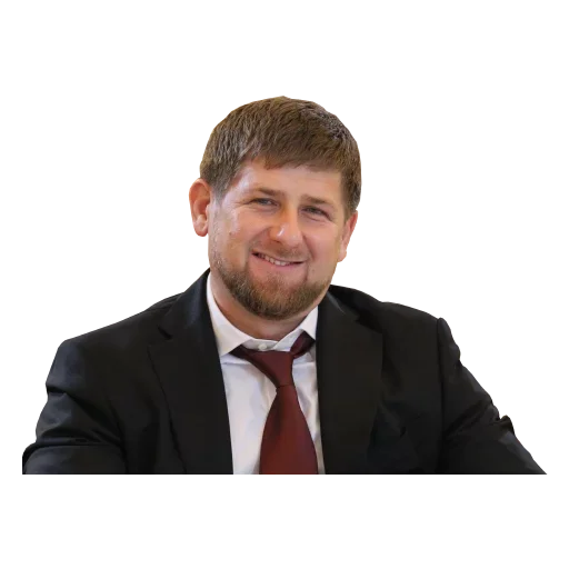 Стикер из набора Кадыров для Телеграм: Статические ⬛