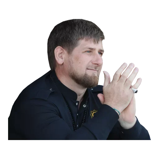 Стикер из набора Кадыров для Телеграм: Статические ⬛