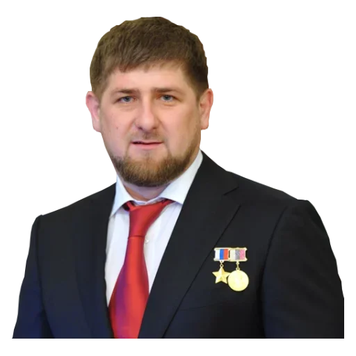 Стикер из набора Кадыров для Телеграм: Статические ⬛
