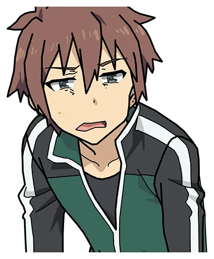 Стикер из набора KonoSuba by @mr_1wqee для Телеграм: Статические ⁉️