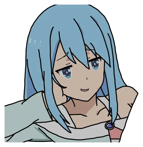 Стикер из набора KonoSuba by @mr_1wqee для Телеграм: Статические 😏