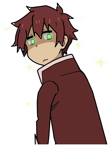 Стикер из набора KonoSuba by @mr_1wqee для Телеграм: Статические 😒