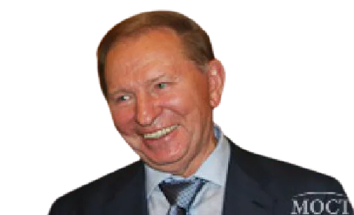 Стикер из набора БЕЗСЛАВNI КУЧМІSSTИ для Телеграм: Статические 😀