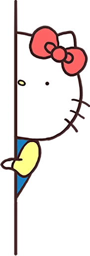 Стикер из набора Hello Kitty × Usamaru :: @line_stickers для Телеграм: Статические 👀