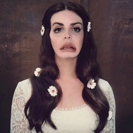 Стикер из набора emancipation of @LanaDelReyBR1 для Телеграм: Статические 😟