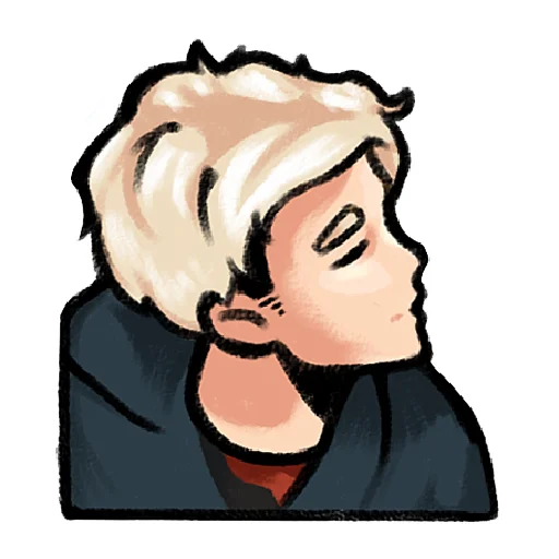 Стикер из набора Лига Кубизма (@m1lyan) для Телеграм: Статические 😘