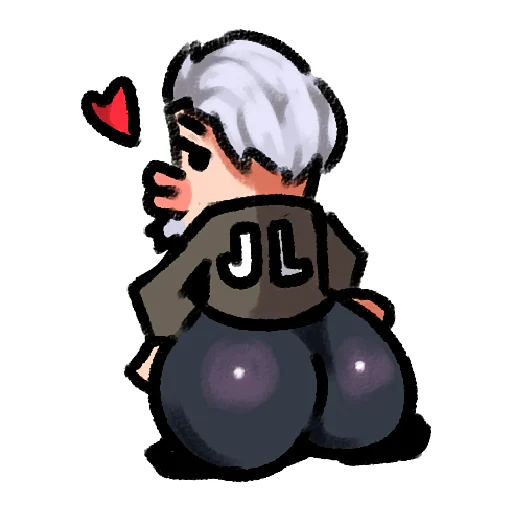 Стикер из набора Лига Кубизма (@m1lyan) для Телеграм: Статические 😍