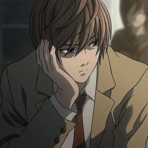 Стикерпак Light Yagami by @mikuStcikers для Телеграм: Статические