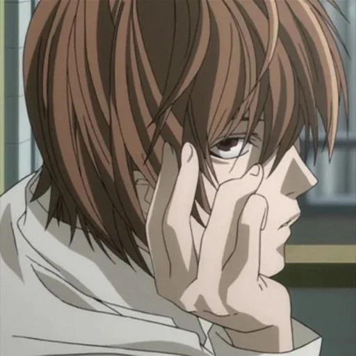 Стикер из набора Light Yagami by @mikuStcikers для Телеграм: Статические 📓