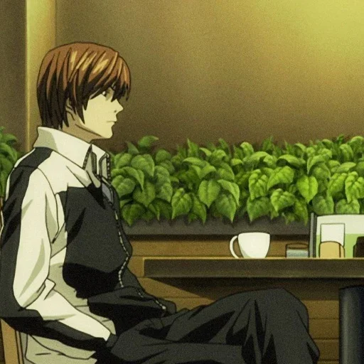 Стикер из набора Light Yagami by @mikuStcikers для Телеграм: Статические 📓