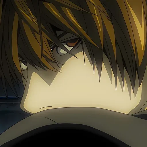 Стикер из набора Light Yagami by @mikuStcikers для Телеграм: Статические 📓