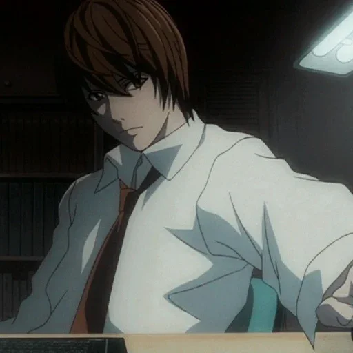 Стикер из набора Light Yagami by @mikuStcikers для Телеграм: Статические 📓