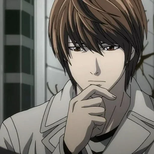 Стикер из набора Light Yagami by @mikuStcikers для Телеграм: Статические 📓