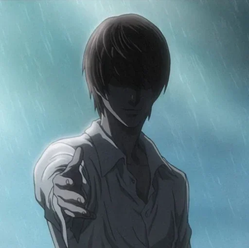 Стикер из набора Light Yagami by @mikuStcikers для Телеграм: Статические 📓