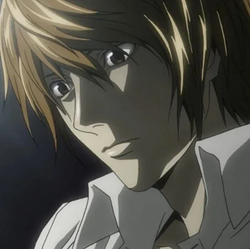 Стикер из набора Light Yagami by @mikuStcikers для Телеграм: Статические 📓